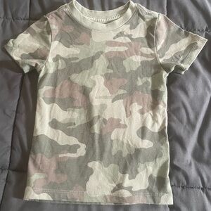 Camo toddler shirt